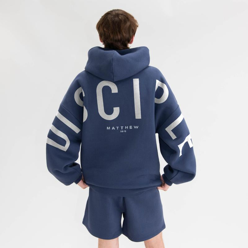 GLO Kingdom Essential Hoodie | Christian Oversized Hoodies, Heavyweight Faith Sweatshirts with Yahweh, Yeshua, Forgiven Designs, Super Soft Religious Apparel Gifts for Women & Men Fit Statement