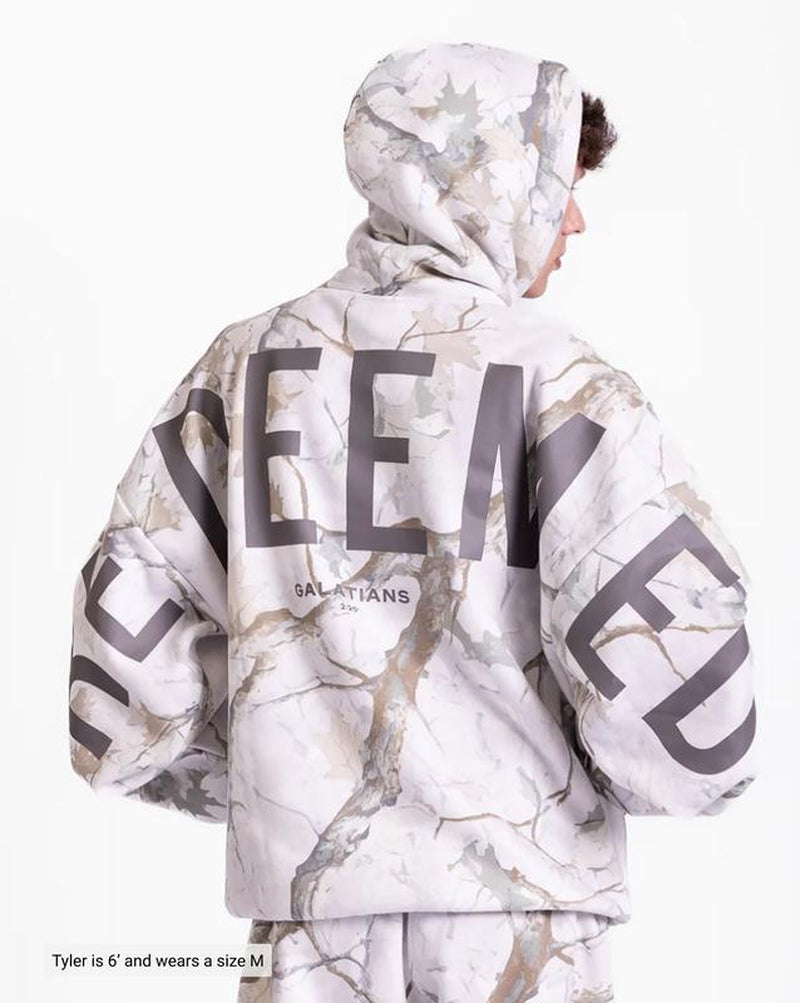 GLO Kingdom Essential Hoodie | Christian Oversized Hoodies, Heavyweight Faith Sweatshirts with Yahweh, Yeshua, Forgiven Designs, Super Soft Religious Apparel Gifts for Women & Men Fit Statement