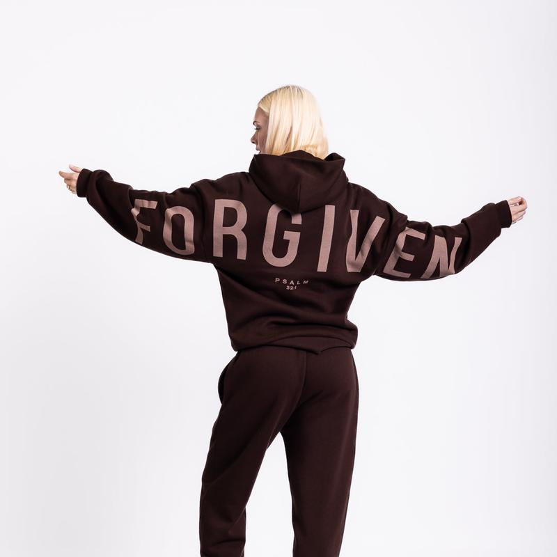 GLO Kingdom Essential Hoodie | Christian Oversized Hoodies, Heavyweight Faith Sweatshirts with Yahweh, Yeshua, Forgiven Designs, Super Soft Religious Apparel Gifts for Women & Men Fit Statement